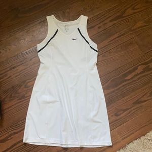 White tennis dress